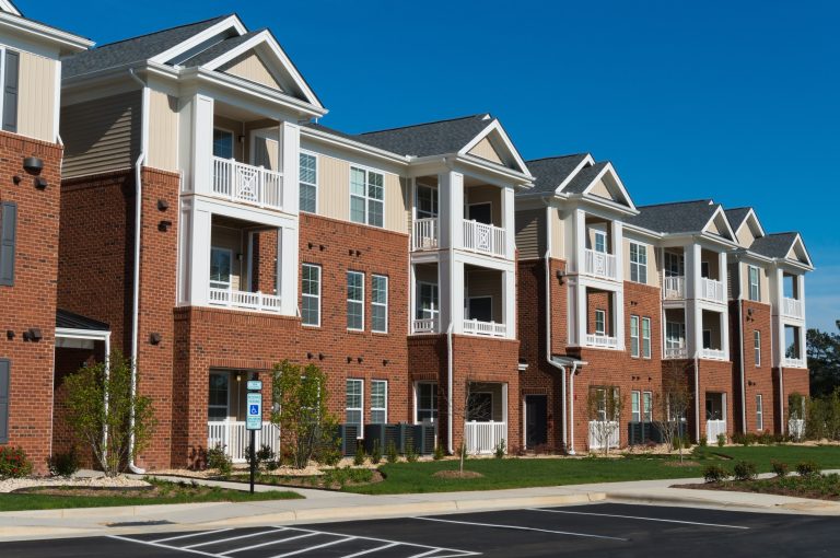 Apartment complexes require properly working commercial radon mitigation systems.
